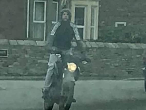 A nuisance biker in Wakefield