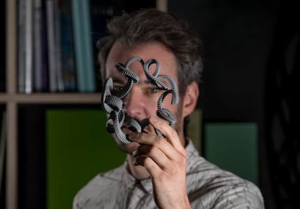 Artist Matthew Plummer Fernandez who has an eight month residency with 3D printing specialist Fluxaxis as part of the first York Mediale. Picture: Charlotte Graham