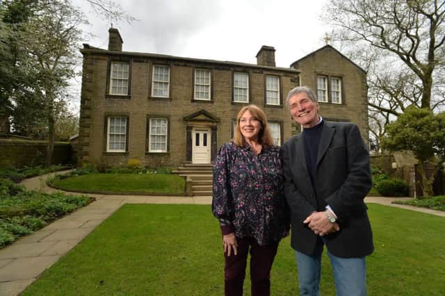 Kitty Wright, executive director of the BrontÃ« Society, and John Thirlwell, chair of the trustees, BrontÃ« Society, at the Bronte  Parsonage Museum.  Picture by Bruce Rollinson