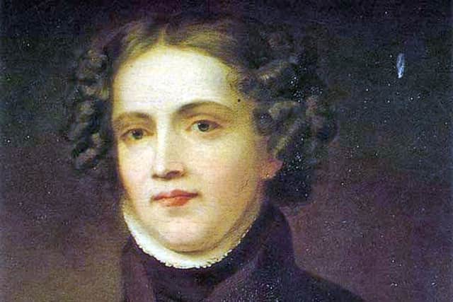 Anne Lister, 1791-1840, owner of Shibden Hall, near Halifax. Anne Lister wrote of a set of diaries, recording her daily life, including her lesbian love affairs.