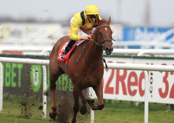 James Doyle and Addeybb, seen here winning the Lincoln Handicap at Doncaster, could head to the Lockinge Stakes at Newbury after an impressive follow-up win at Sandown.