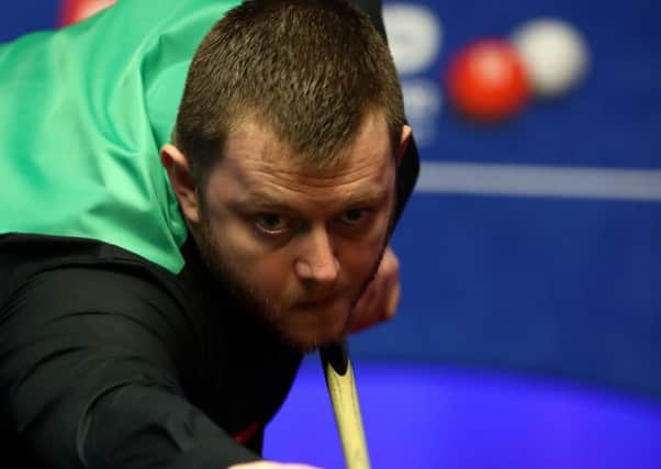 Mark Allen during his match against Joe Perry.