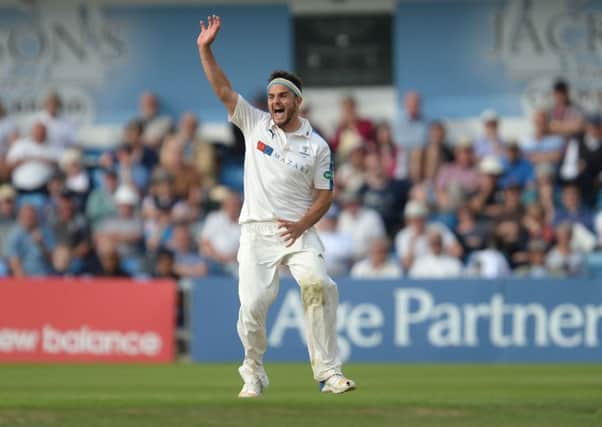 Yorkshire's Jack Brooks (Picture: PA)