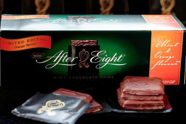These delicious chocolate mint slices were originally manufactured at Rowntree's York factory, but today they are made in Halifax