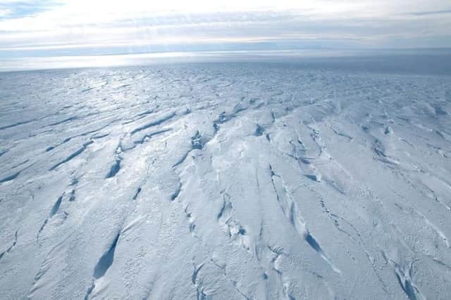 The Thwaites Glacier in West Antarctica covers 182,000 square kilometres.