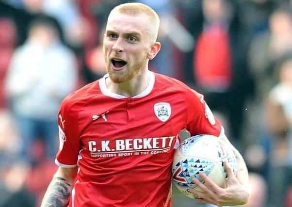 Oli McBurnie: Took Barnsley out of bottom three with second goal against Brentford.