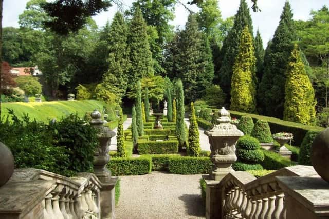 Thornbridge Hall gardens were designed at the end of the 19th century to create a vision of '1,000 shades of green'