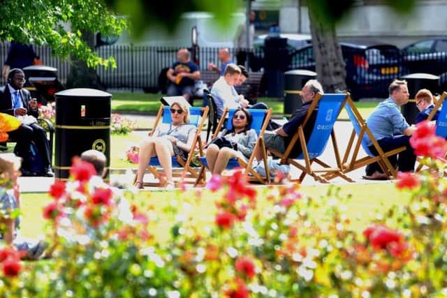 Yorkshire is set for a sunny weekend as temperatures will soar higher than those in Ibiza.