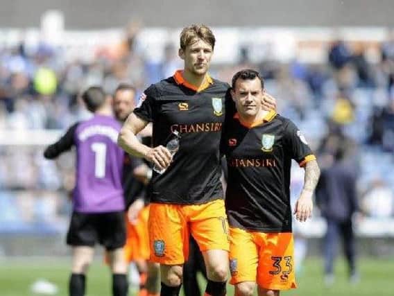 Neither Glenn Loovens (left) or Ross Wallace have been offered a new contract at Sheffield Wednesday.