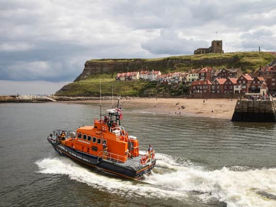 Whitby lifeboat.