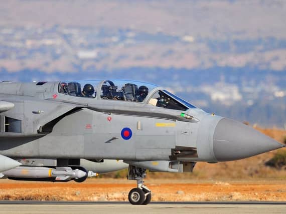 Britain joined the US and France in taking military action against the Syrian regime after a chemical weapons attack last month.