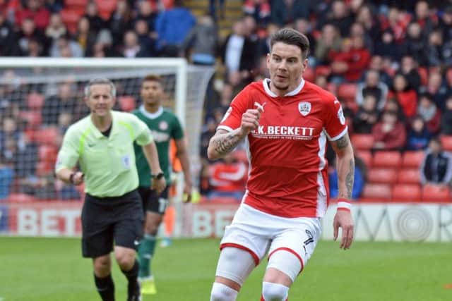Adam Hammill says Barnsley will not be found wanting in terms of effort against Derby County (Picture: Marie Caley).