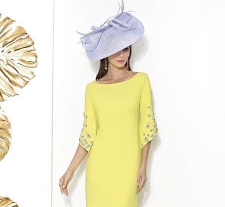 Yellow Cabotine dress, Â£335, at Snooty Frox of Harrogate.