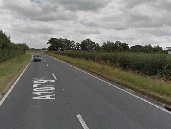 The A1079 near Wilberfoss. Picture: Google.