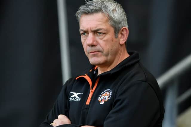 Castleford head coach Daryl Powell: Unhappy.
Picture: Jonathan Gawthorpe