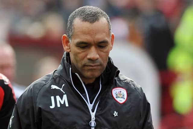 PAYING THE PRICE: Barnsley head coach Jose Morais was sacked within an hour of kick off. Picture: Tony Johnson.