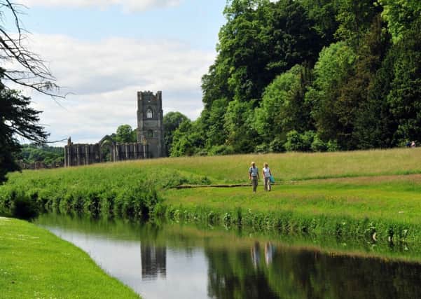Fountains Abbey, Ripon, North Yorkshire. PIC: PA
