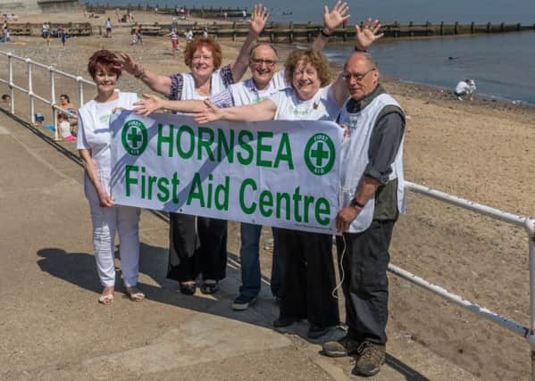 Hornsea's new team of volunteer first aiders.