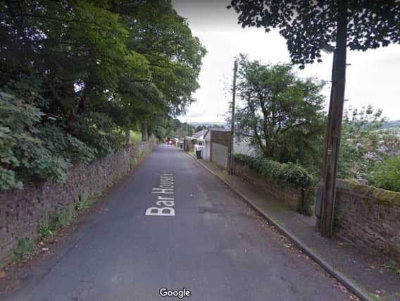 The woman was walking along Bar House Lane when the would-be robbers struck. Photo: Google