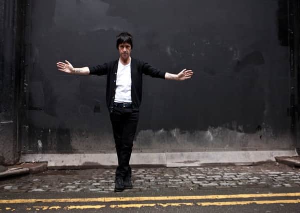 Guitarist turned singer-songwriter Johnny Marr will be appearing in Leeds next week.