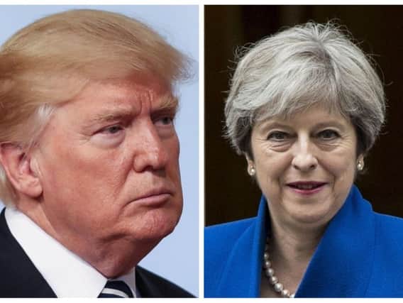 US President Donald Trump has ignored calls from UK Prime Minister Theresa May not to pull out of the Iran nuclear deal.