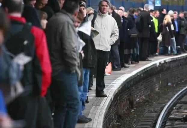 How are your train services affected by the strike action today?
