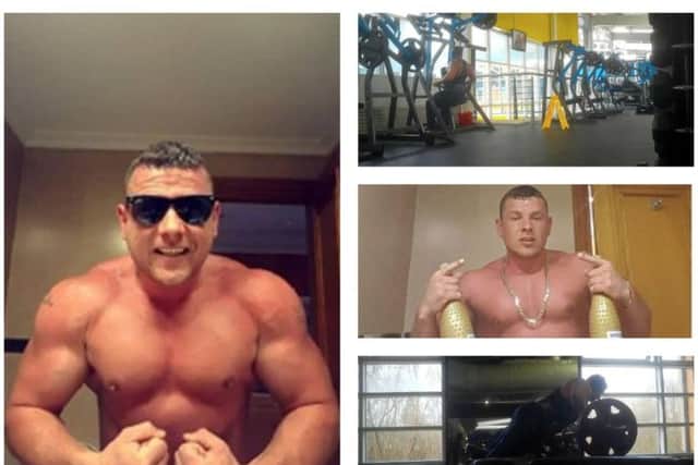Amateur bodybuilder Curt Gorog was secretly filmed lifting weights, despite claiming thousands of pounds in benefits for an injured back.