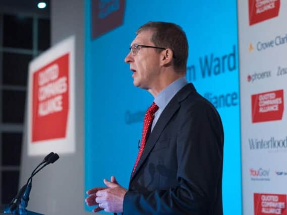 Tim Ward, Chief Executive of The Quoted Companies Alliance