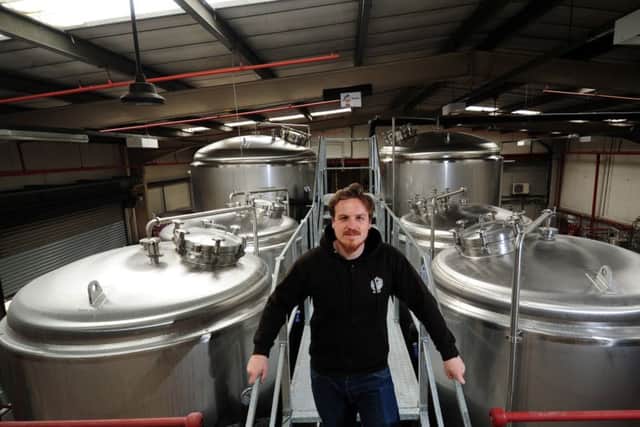 Feature on Craft Brewery, Northern Monk, Marshall Mills, Leeds..MD Russell Bisset pictured 18th September 2017 ..Picture by Simon Hulme