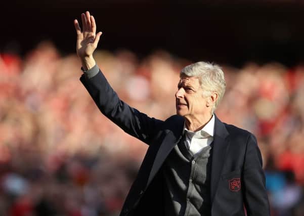 Arsenal manager Arsene Wenger will bid farewell to English football tomorrow after 22 years - assuming he does not join one of the Gunners rivals (Picture: Nick Potts/PA Wire).