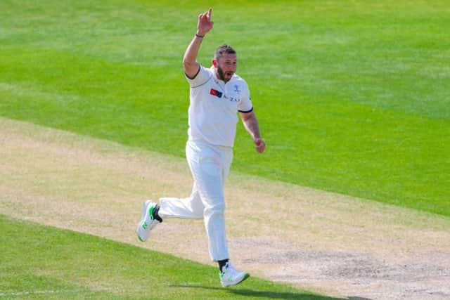 Yorkshire's Tim Bresnan finished with 3-98 at The Oval. Picture by Alex Whitehead/SWpix.com
