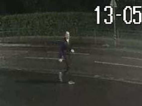 The man police are trying to trace