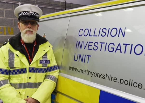 Roads Policing Inspector Dave Barf, North Yorkshire Police