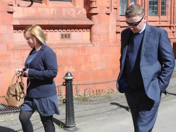 Hannah Rose and Paul Oliver, who are two of five people that have been accused of killing fox cubs at Birmingham Magistrates' Court, following a police inquiry into alleged cruelty at a hunting kennel. PA