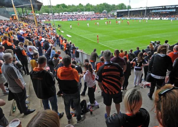 Castleford Tigers' ground the Mend a Hose Jungle, Weldon Road