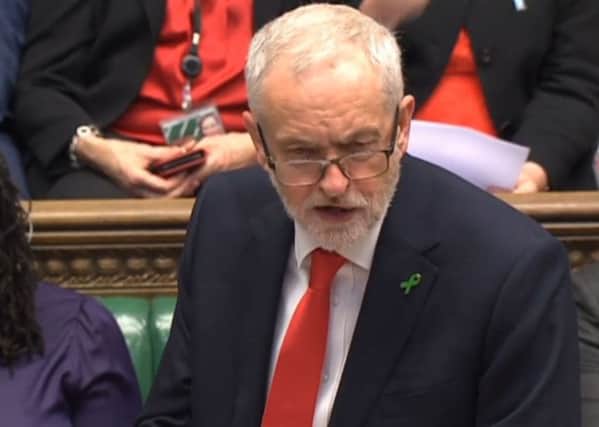 Labour leader Jeremy Corbyn used PMQs to tell Theresa May to step aside.