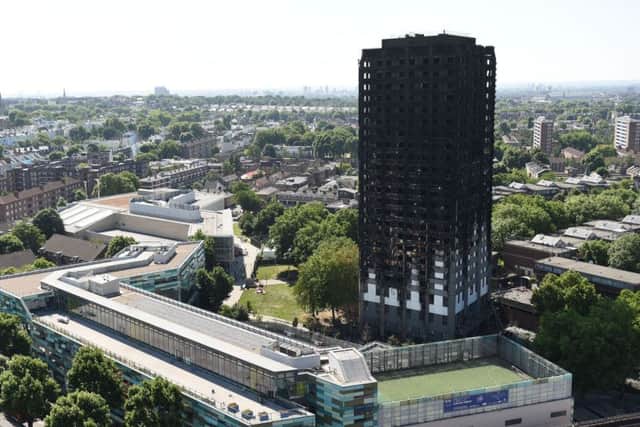 The Grenfell Tower tragedy took place last June.