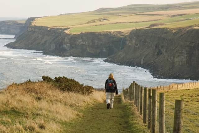 The 109 mile Cleveland way intertwines both moorland and breathtaking coastlines