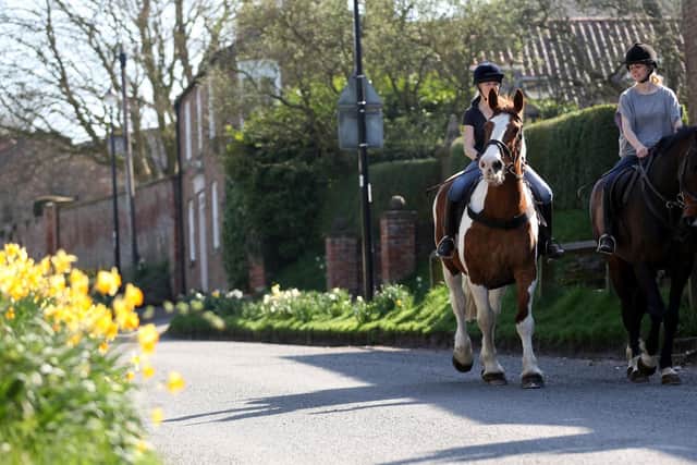 Yorkshire offers some of the best natural scenery around the UK, including woodlands, the coast, moorlands and quaint villages- perfect for riding a horse