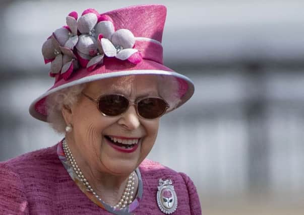 The Queen at the Royal Windsor Show.