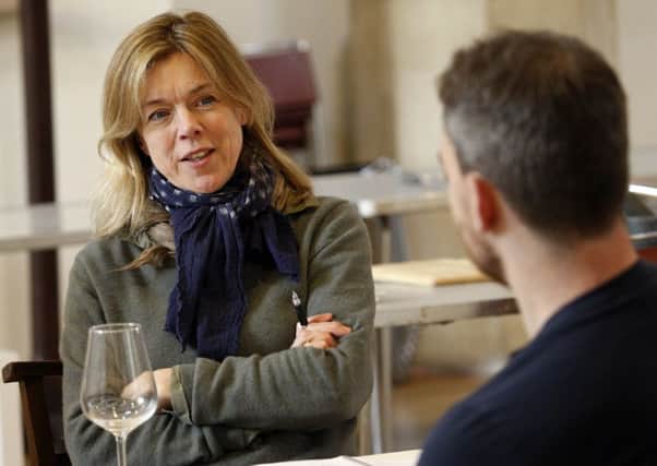 Janie Dee in rehearsals for Monogamy by Torben Betts. (Picture: Simon Annand).