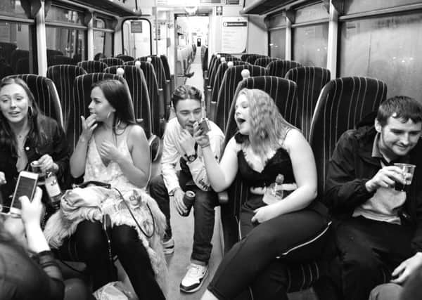 One of Laura's captured shots of Yorkshire rail passengers. (Laura Page).