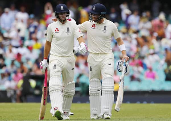 England's Joe Root and Jonny Bairstow (Picture: PA)