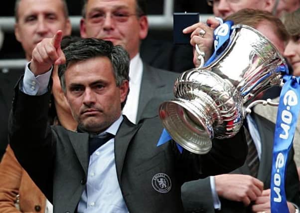 Jose Mourinho steered Chelsea to victory over Manchester United in 2007s FA Cup final but has swapped camps and hopes to steer the Red Devils to victory today (Picture: Martin Rickett/PA Wire).