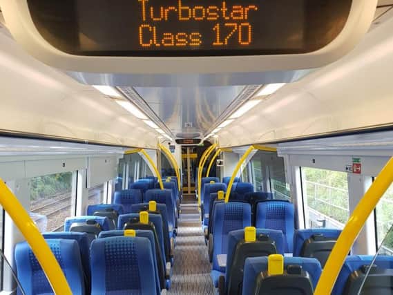 Commuters will have access to wifi, power sockets and air-conditioning on the 170s