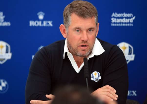 Lee Westwood: Named European Ryder Cup vice-captain. (Picture: PA)