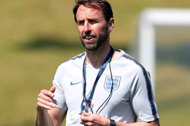 England football manager Gareth Southgate during the training session at St George's Park, Burton. (Picture: David Davies/PA Wire).