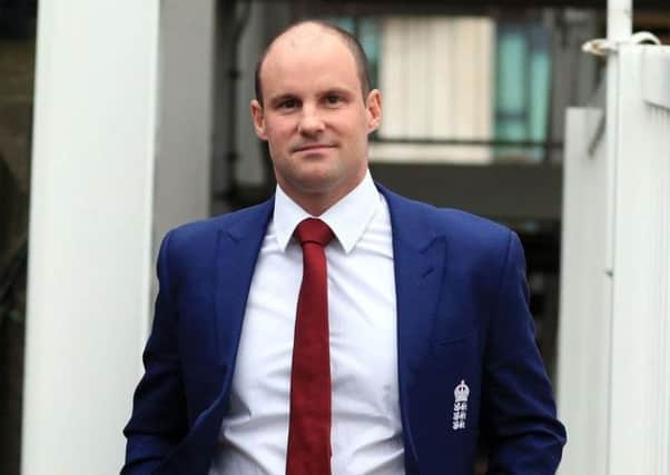 England's director of cricket Andrew Strauss: Taking time out.