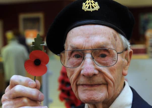 Ernest Carr, who has deid this week, was reputed to be Britain's oldest poppy seller.