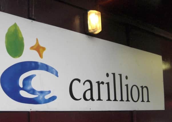 Were you affected by the Carillion collapse?